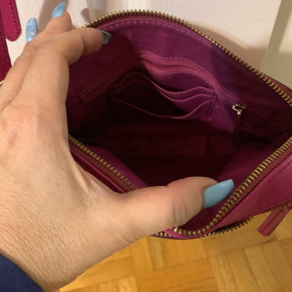 Fossil Genuine leather crossbody Purse - Picture 4 of 6